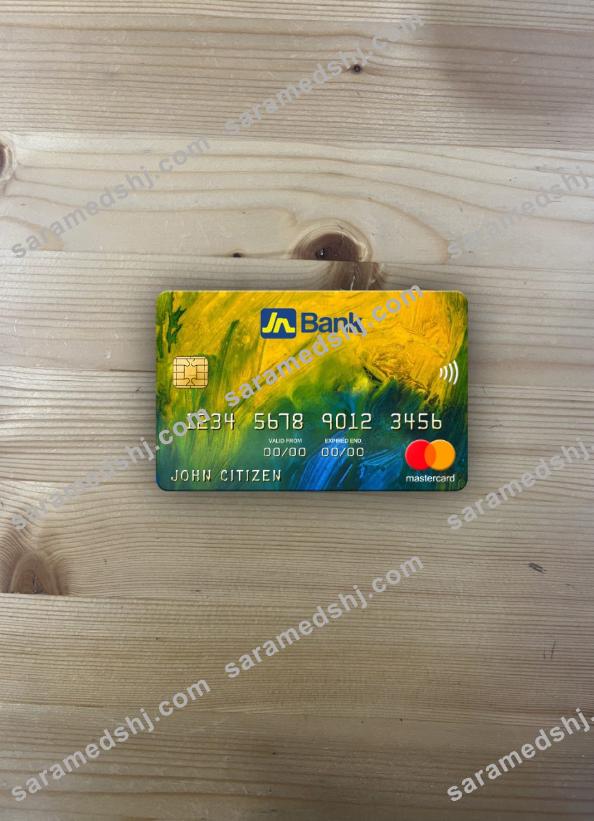 Jamaica National Bank mastercard photolook front